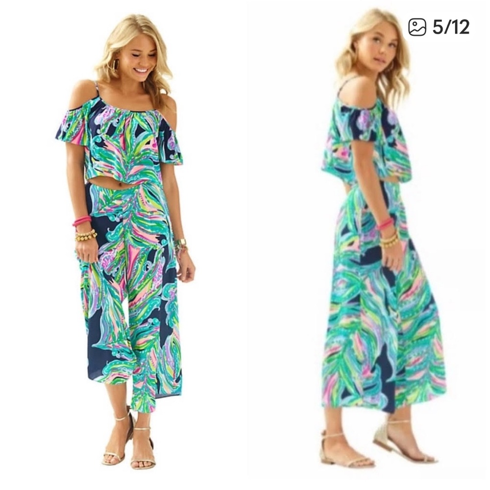 Lilly Pulitzer size 4 posy 2 Piece matching set